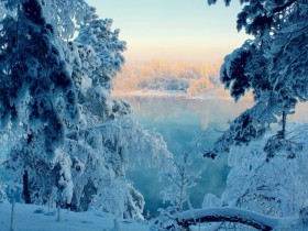 不敢睡太早，怕今夜的雪意融化在天明的太阳